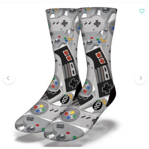 OG Games Socks by Savvy Sox NEW Made in the USA Retro